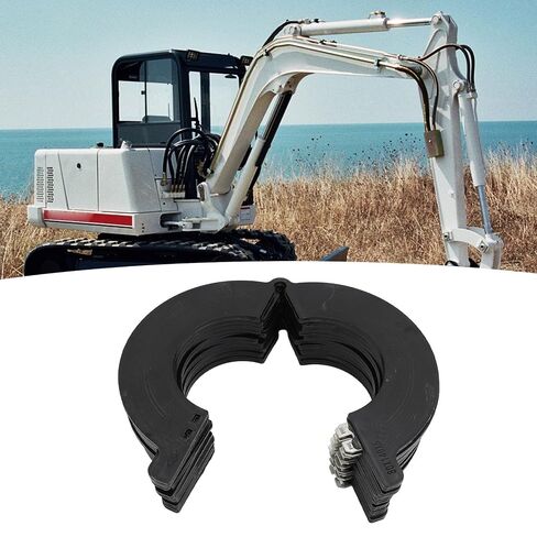 Bucket Pin Shims Replacement Kit 80mm 10Pcs Engineering Plastic for Excavators in Kuwait