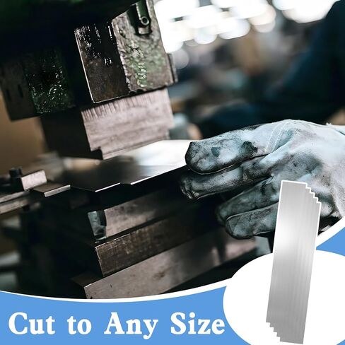 100 Pcs 304 Stainless Steel Shim Stock Assortment, 1" Width x 6" Length Metal Shims for Leveling, Thin Metal Strips Gap Filler Trim Strip, DIY & Industrial Use (0.001"-0.01" Thickness) in Kuwait