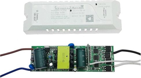 محرك LED 2.4G 600mA-3000mA 24V جهد ​​ثابت 2Pin شريط LED متوازي بلونين مزود طاقة 110V 220V GM-LXTM-F(DC22-30V-600mA) in Kuwait
