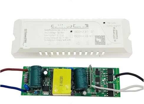 محرك LED 2.4G 600mA-3000mA 24V جهد ​​ثابت 2Pin شريط LED متوازي بلونين مزود طاقة 110V 220V GM-LXTM-F(DC22-30V-600mA) in Kuwait