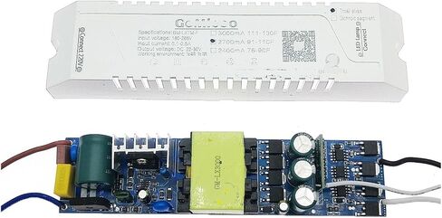 محرك LED 2.4G 600mA-3000mA 24V جهد ​​ثابت 2Pin شريط LED متوازي بلونين مزود طاقة 110V 220V GM-LXTM-F(DC22-30V-600mA) in Kuwait