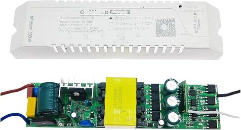 محرك LED 2.4G 600mA-3000mA 24V جهد ​​ثابت 2Pin شريط LED متوازي بلونين مزود طاقة 110V 220V GM-LXTM-F(DC22-30V-600mA) in Kuwait