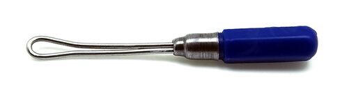 Ear Cleaner Blue 6cm Veterinary Curettes Universal Instruments in Saudi Arabia