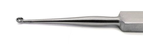 3 Pcs Superior Meyhoefer Chalazion Ear Curettes # 2 Cupped 2mm Surgical ENT Instruments in Kuwait