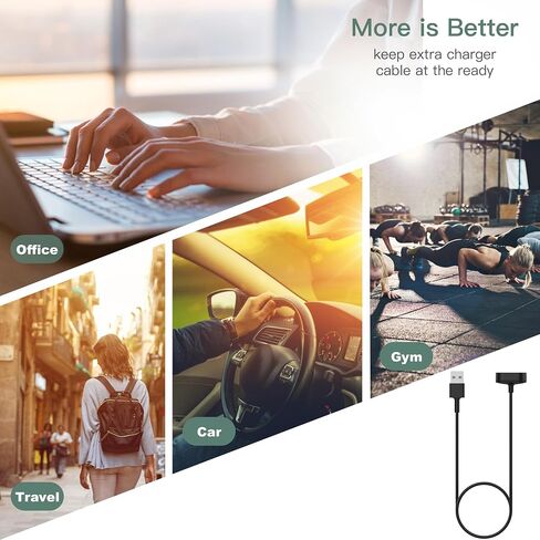 كابل شاحن بديل لـ Fitbit-Inspire/Inspire-HR/Ace-2 (عبوة واحدة/3.3 قدم) in Kuwait