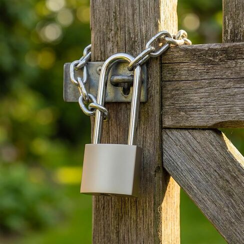 4 قطع قفل فضي مع مفاتيح، أقفال ذات مفاتيح طويلة 3.4 بوصة، قفل وسادة تكبل مع مفاتيح، قفل ومجموعة مفاتيح لوحدة تخزين السياج في الهواء الطلق، صندوق الأدوات، أقفال خزانة الصالة الرياضية مع مفتاح in Kuwait