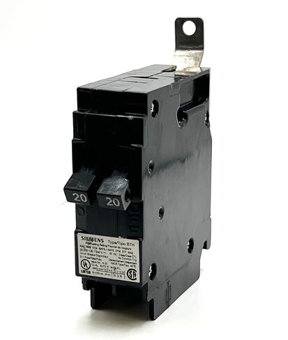 Siemens B2020H Duplex 20/20A 120/240V Bolt-on Circuit Breaker in Kuwait