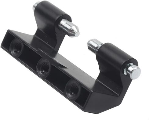 Zinc Alloy Concealed Welded Hinge Black 1Pcs in Kuwait