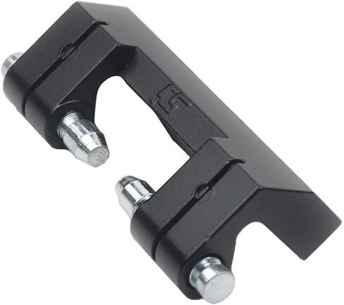 Zinc Alloy Concealed Welded Hinge Black 1Pcs in Kuwait