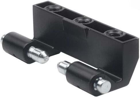 Zinc Alloy Concealed Welded Hinge Black 1Pcs in Kuwait
