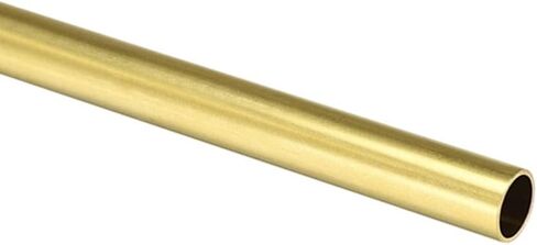 Unifizz النحاس أنبوب دائري الأنابيب النحاسية H65 19 مم OD 1 مم سمك الجدار 100 مم طول أنابيب الأنابيب المستقيمة غير الملحومة DIY بها بنفسك مشروع إطار الديكور المجوف نماذج هواية 1 قطعة in Kuwait