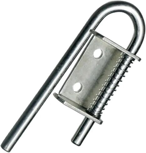 CL102 White Zinc Concealed Hinge, U-Shaped, Electric Cabinet, Iron, Hl037 Spring Bolt 1Pcs in Kuwait