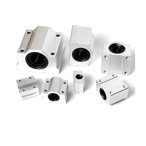 4PCS Linear Ball Bearing Slide Block SCS6UU SCS8UU SCS10UU SCS12UU SC16UU SCS20UU Shaft Rod in Kuwait