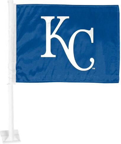 FANMATS MLB - علم سيارة Kansas City Royals كبير قطعة واحدة، 11 بوصة × 14 بوصة in Kuwait