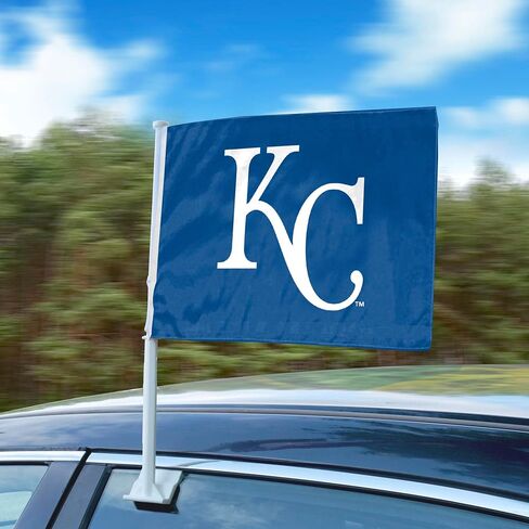 FANMATS MLB - علم سيارة Kansas City Royals كبير قطعة واحدة، 11 بوصة × 14 بوصة in Kuwait