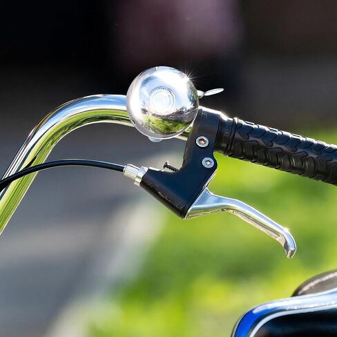 Kisangel Retro Bike Bell Handlebar Mount Vintage Cycling Horn Loud Clear Sound for Men Women Kids Cruiser Bikes in Kuwait