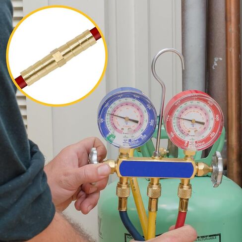 3 Pack 5/16 Inch Brass Hose Barb Fitting, Metal Splicer Mender Barbs Hose Union for Air Compressors Garden Hoses Fuel Lines Water Systems Gas Appliances Adapter Fittings in Kuwait