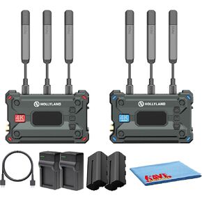 Hollyland Pyro S 4K HDMI SDI Wireless Video Transmission System, 1300 ft Range, 50ms Latency (Bundle) in Kuwait