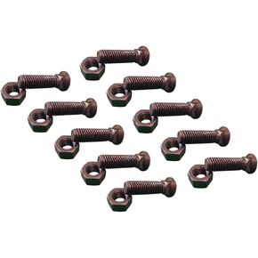 10 - Plow Bolt & Nut for Blades/Cutting Edge, 5/8-11x 2 - Grade 8, Dome Head in Saudi Arabia