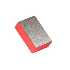60/100/200/400 Diamond Hand Polishing Pads Tile Glass Abrasive Grinding Block Pad Stone Abrasive Sanding Disc Polisher Tools(Yellow Grid 60) in Kuwait