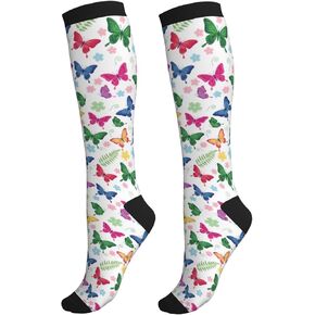 Compression Socks Graduated Support Knee High Socks For Women Men Running Nurses Travel Athletic Hiking in Saudi Arabia