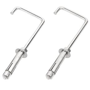 304 Stainless Steel Square Hook Expansion Bolts M6, 2-Pack Internal Wedge Anchors for Concrete and Masonry, Heavy-Duty Hanging Anchors (M6X40X120(2 PCS)) in Saudi Arabia