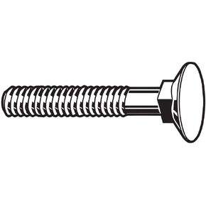 Replacement for U01036.037.0100 Plow Bolt, Fastener L 1 in, PK25 41TT78 in Kuwait