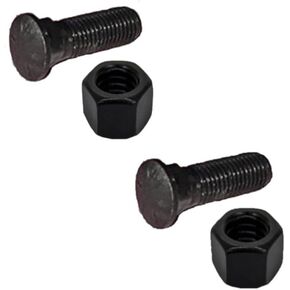 Replacement for fits 2 Plow Bolt & Nut for Blades Cutting Edge 5/8-11x2 1/4 Grade 8 Dome Head in Kuwait