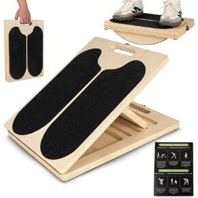 2 in 1 Slant Board for Exercise – Balance Board for Adults, Calf Stretch Board – Stretch & Mobility Board for Physical Therapy – Anti Slip Design with 5 Adjustable Angle, 500 lb Capacity in Saudi Arabia