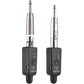 2.4G ميكروفون لاسلكي Xlr الارسال والاستقبال نظام ميكروفون لاسلكي قابل للشحن لخلاط الصوت الغيتار الكهربائي باس أجهزة إرسال الميكروفون الديناميكي اللاسلكي in Kuwait