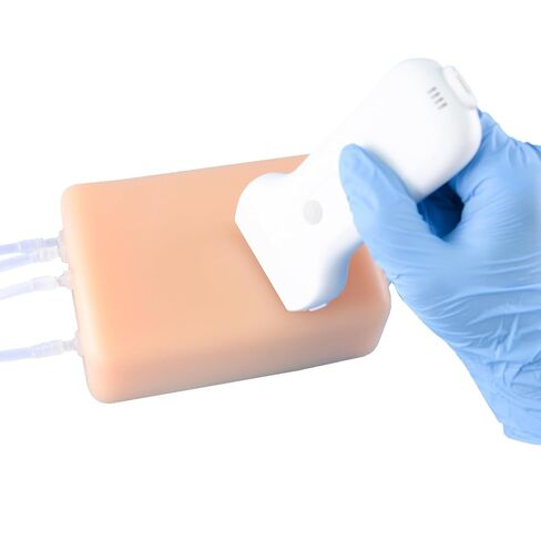 Ultrasound-Guided Venous Access Training Model, Realistic Silicone IV Injection & Venipuncture Practice Pad with Multi-Depth Veins, Visible Needle Tracking for Nursing & Medical Training in Kuwait