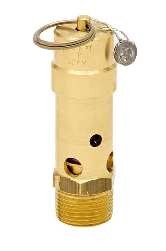 Control Devices SB75-0A150 SB Series Brass Soft Seat ASME Safety Valve, 150 psi Set Pressure, 3/4 Male NPT in Kuwait