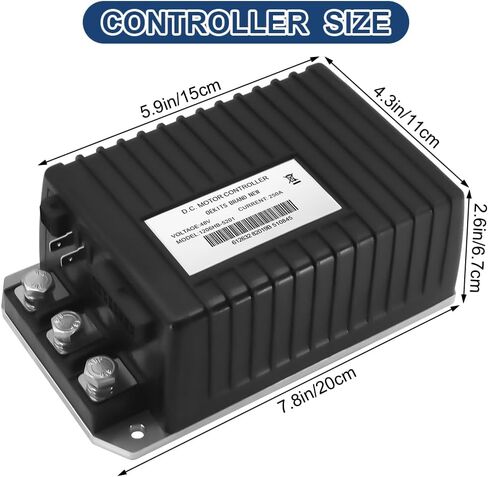 1206HB5201 48V 250A DC Motor Speed Controller for Curtis for EZGO TXT ITS Throttle for Express S4/1000 for Terrain 250 /L4 for Cushman Hauler 800/1000 for MPT 800 1206HB-5201 1206HB in Kuwait