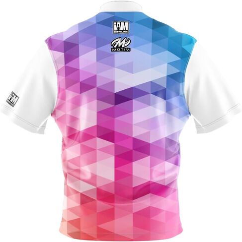 Logo Infusion I AM Bowling Jersey Short Sleeve Sash Collar 2129-MT Made in USA Motiv in Kuwait