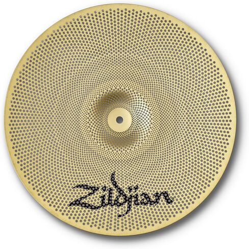 Zildjian LV8016C-S 16 بوصة L80 صنج تحطم منخفض الحجم | حزمة مع أعواد الطبل، وحقيبة أعواد الطبل، وقماش تلميع أوستن بازار in Kuwait