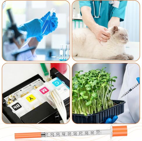 حقنة 1cc 32G 1/4 بوصة 6 مم، U-100 1 مل محاقن مختبرية، مغلفة بشكل فردي، عبوة من 100 in Kuwait