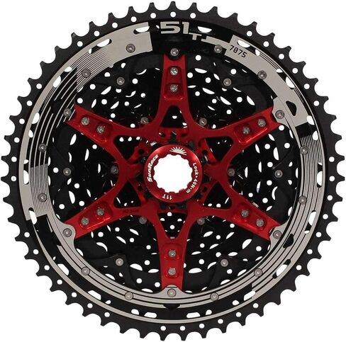 SunRace CSMZ903 12 Speed Bicycle Cassette - 11-51T, Black - CSMZ903.WA1R.OS0 in Kuwait