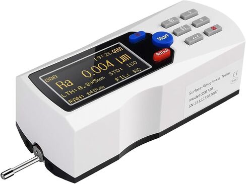 Digital Surface Roughness Tester, Portable Gauge with High 0.001µm Accuracy, LCD Display, 500 Data Storage for Electronics & Metal Industry and Surface Roughness Detection in Kuwait