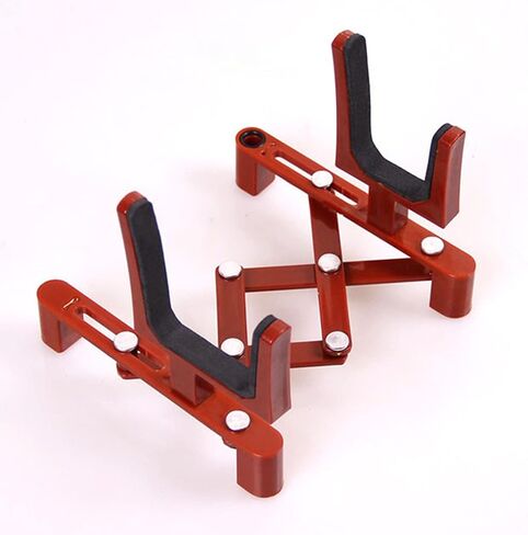 Practical Adjustable Violin Holder Stand Foldable Fiddle Floor Rack Guitar Ukulele Musical Instruments Safe Portable Violin Floor in Kuwait