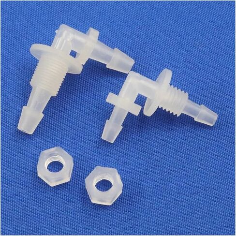 Revive Furniture 5~100 Pieces Of M5 Thread Can Be Used With Barbed Partitions, Flexible Joints, Elbow, Air Pump Hose, And Nuts(3.2-M5-3.2,100pcs) in Kuwait