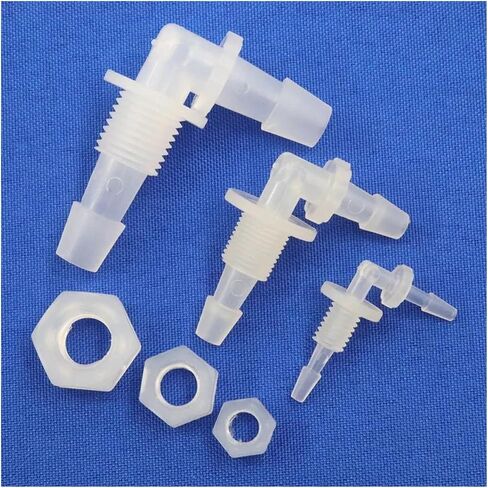 Revive Furniture 5~100 Pieces Of M5 Thread Can Be Used With Barbed Partitions, Flexible Joints, Elbow, Air Pump Hose, And Nuts(3.2-M5-3.2,100pcs) in Kuwait