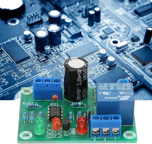 Water Level Switch Controller Kit, 12VDC Electronic Sensor Module with 10A Relay Automatic Drainage and Pump Control for Pools Basements Electrical Components 1 Pack in Kuwait