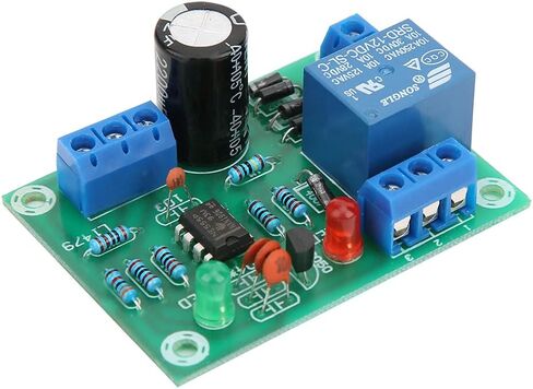 Water Level Switch Controller Kit, 12VDC Electronic Sensor Module with 10A Relay Automatic Drainage and Pump Control for Pools Basements Electrical Components 1 Pack in Kuwait