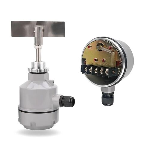 24V/110V/220V Rotary Paddle Level Switch, Durable Industrial Solids Paddle Switch, Reliable Point Level Sensor for Solids(Type A Blade,24VDC) in Kuwait