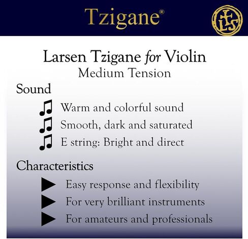 LARSEN Violin Strings (LVTZ-SETMEDB) in Kuwait