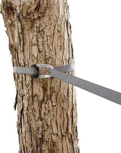 خطاف حزام Nite Ize CamJam HookLock - خطاف ربط سفلي يعمل بنابض - خطاف مقاوم للتآكل ومثبت شحن من الفولاذ المقسى - تأمين الحمل الثقيل لأشرطة مقاس 1 بوصة - كبير (عبوتان) in Kuwait