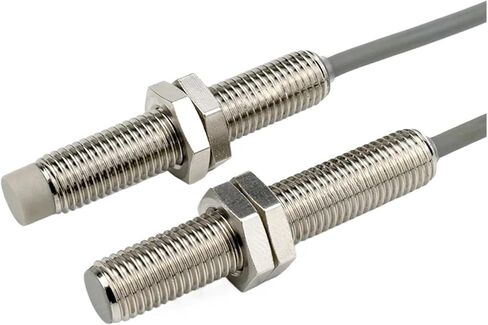 M8 Metal Induction Switch 8mm Proximity Switch Sensor Three-Wire Eye NPN/PNP/NO/NC Three-Wire 24V | DM08-06U-N,NPN NC in Kuwait