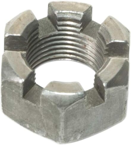 صامولة أسطوانية، صواميل ذات قفل دائري مشقوق برأس سداسي على شكل تاج قلعة (M8 6 قطع) in Kuwait