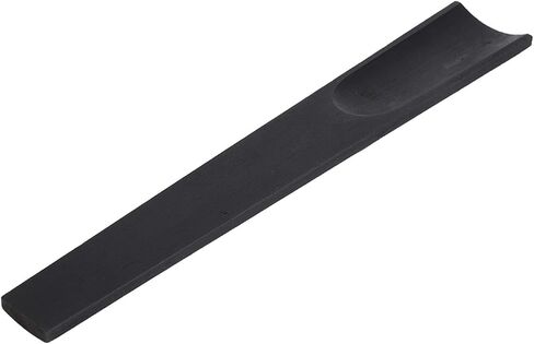 Violin Fingerboard Premium Ebony Fingerboard Exquisite Violin Neck Fingerboard Violin Instrument Accessory for 1/2 Violins(1/2) in Kuwait