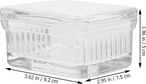 High Transparency Glass Slide Staining Jars with Lids 10pcs Set Reusable Laboratory Staining Tank for Microscope Slide Preparation in Saudi Arabia